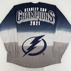 Tampa Bay Lightning 2021 Stanley Cup Champions Fanatics Long Sleeve XL